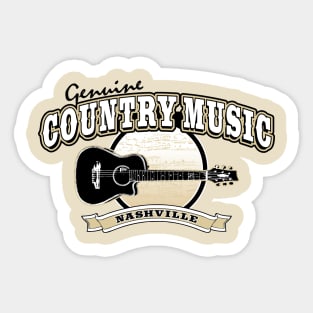 Country Music Sticker